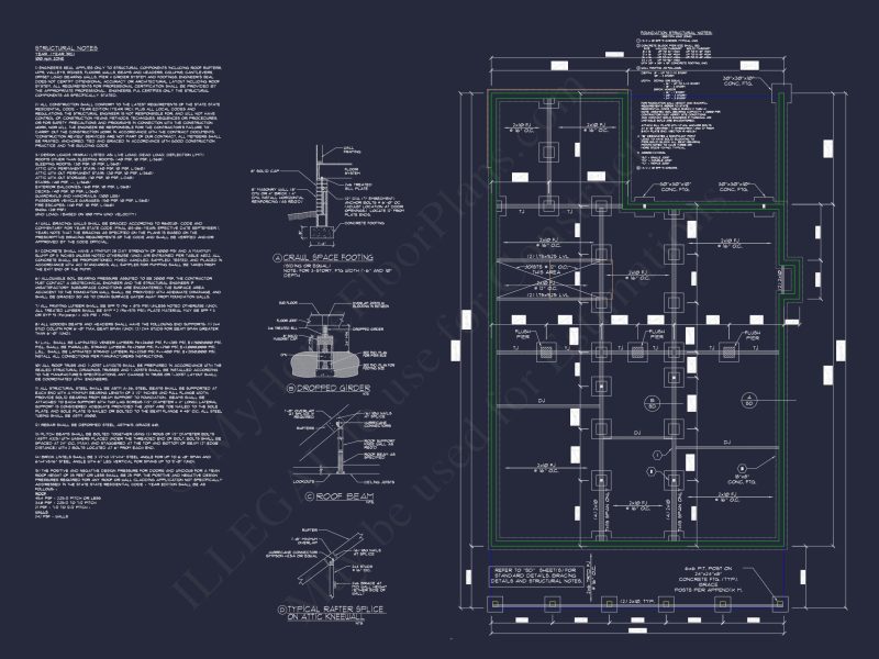 Stunning house Plan with 3 Floors, CAD Designs & Blueprint
