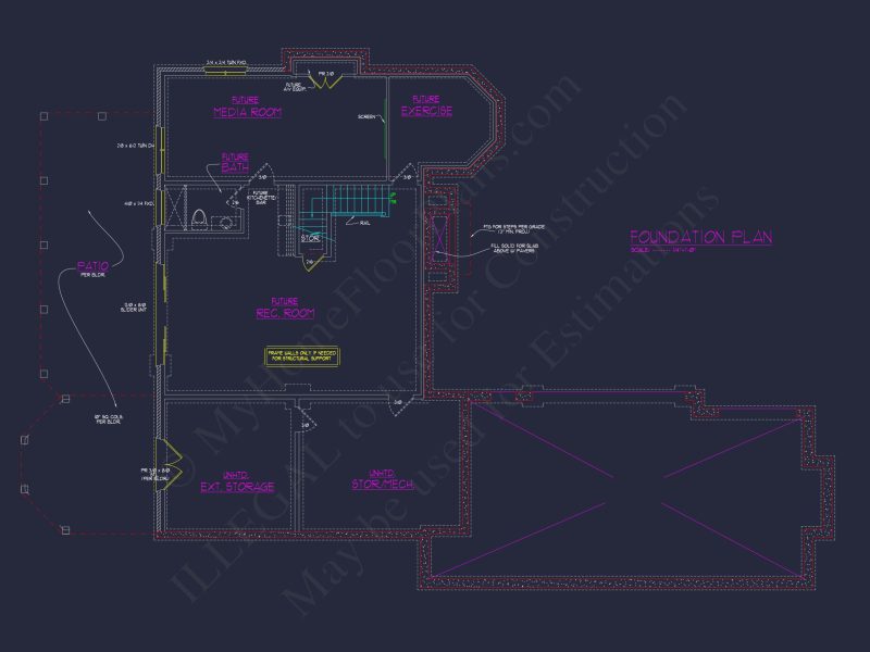Stunning house Plan with 3-Story Design & Custom Features