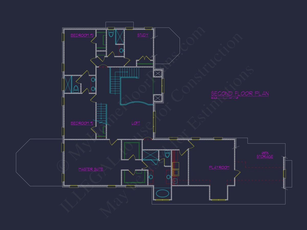 Stunning house Plan with 3-Story Design & Custom Features