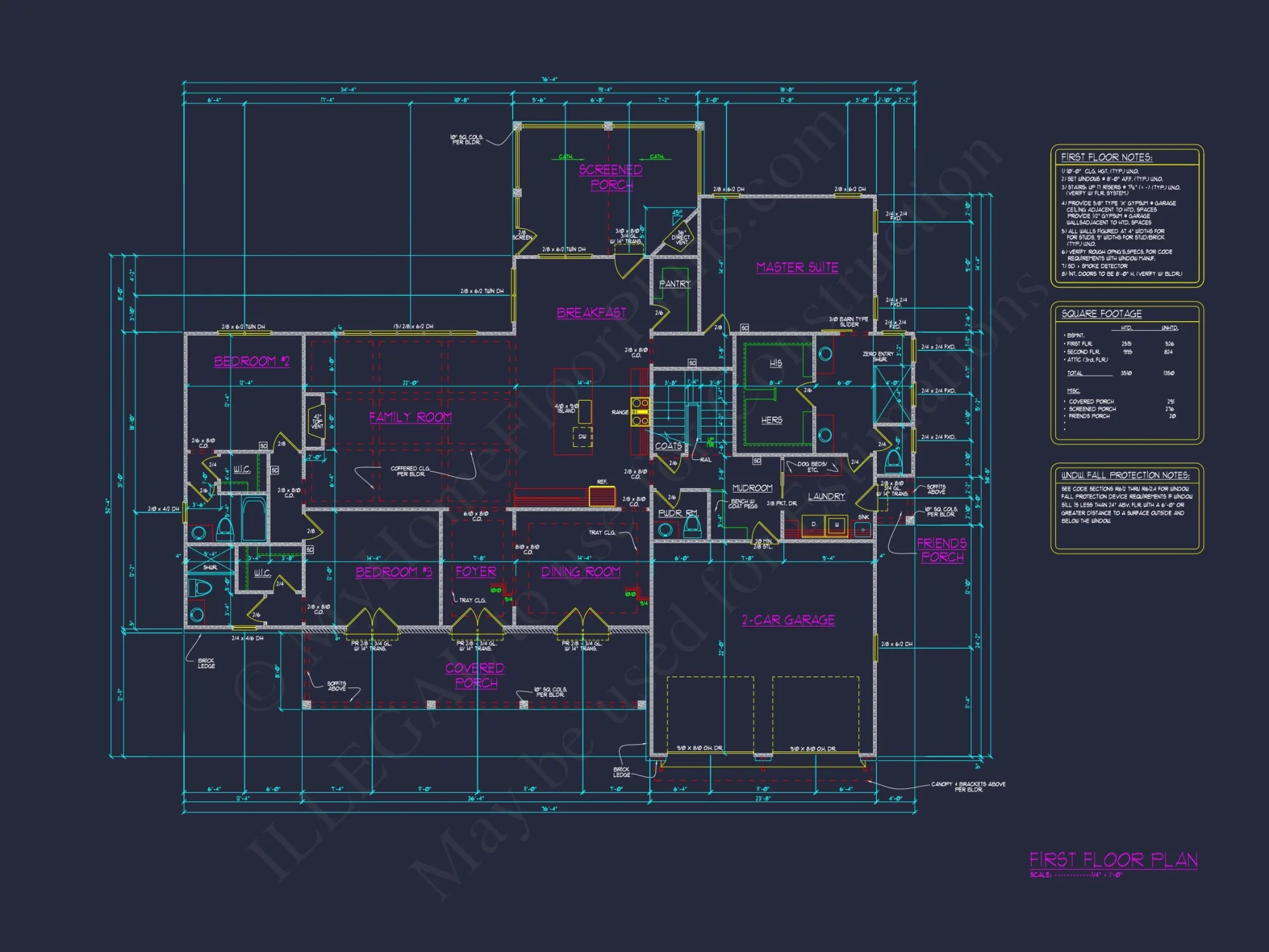 Stunning house Plan with 5 Beds and Spacious Floor Designs