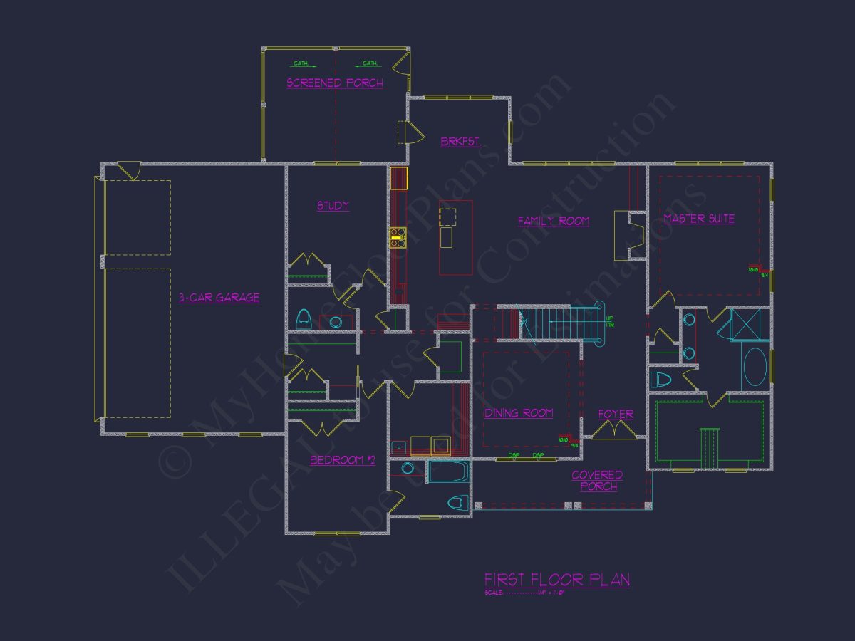 Stunning house Plan with Blueprint Designs for Builders