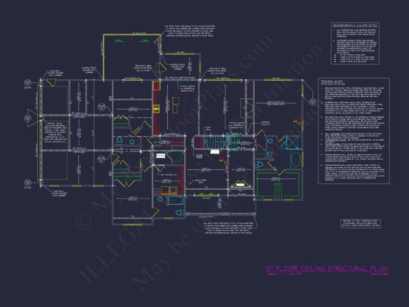 Stunning house Plan with Blueprint Designs for Builders