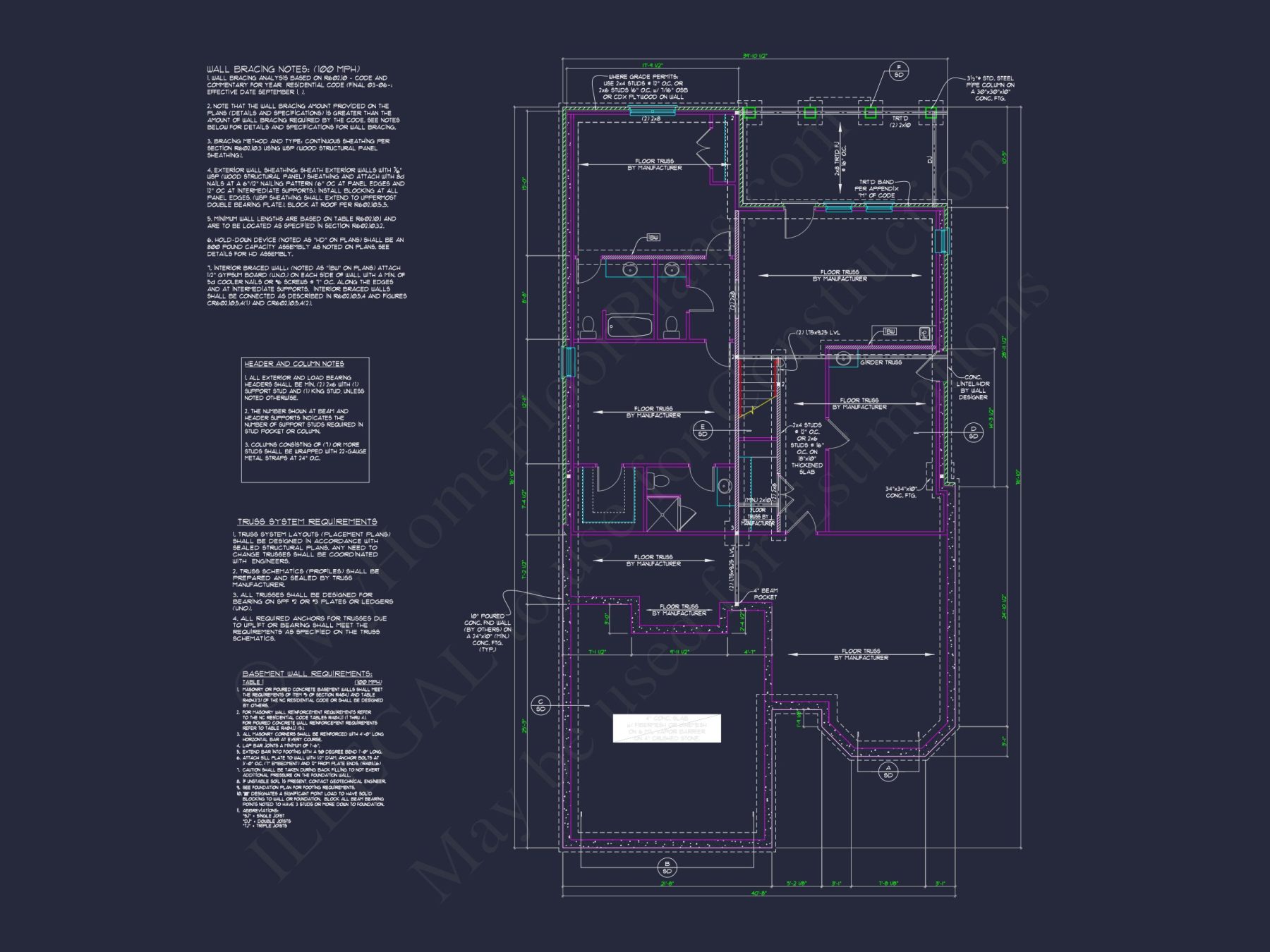 Stunning house Plan with Blueprint, CAD Designs & Features