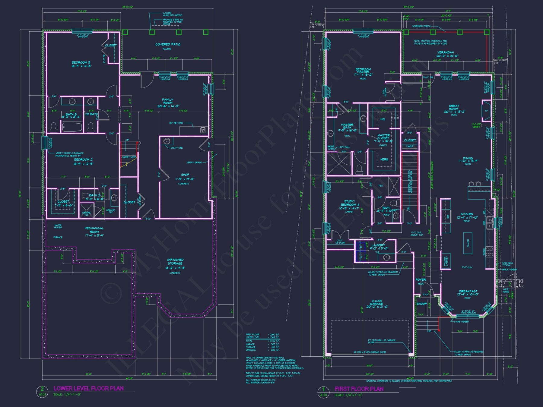 Stunning house Plan with Blueprint, CAD Designs & Features