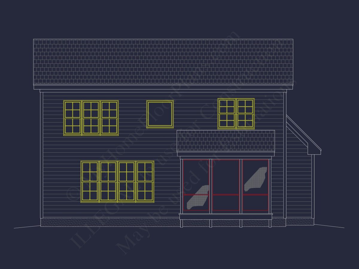 Stunning house Plan with Blueprint, Floor Plans & CAD Designs