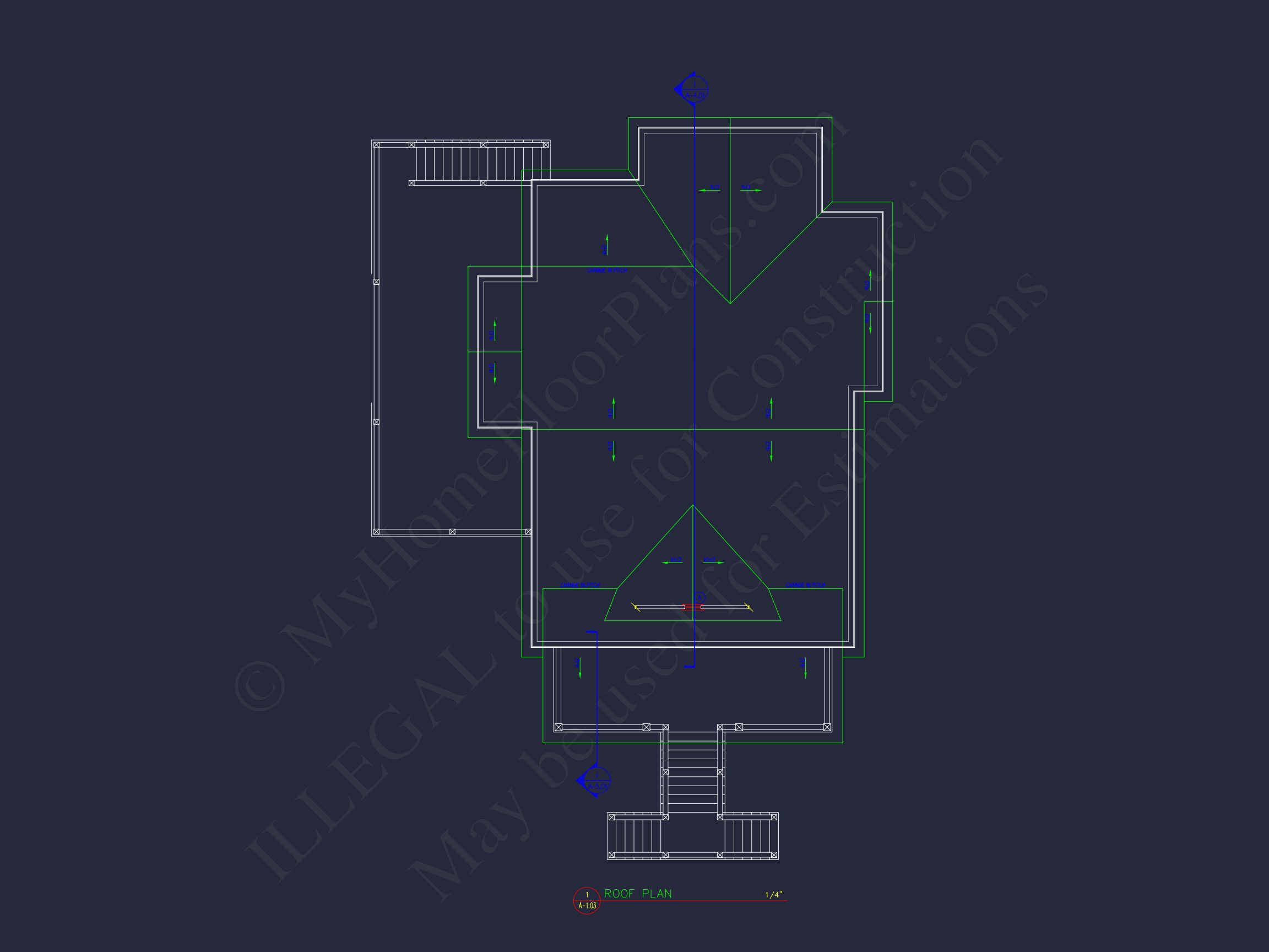 Stunning house Plan with CAD Designs & Architectural Blueprints