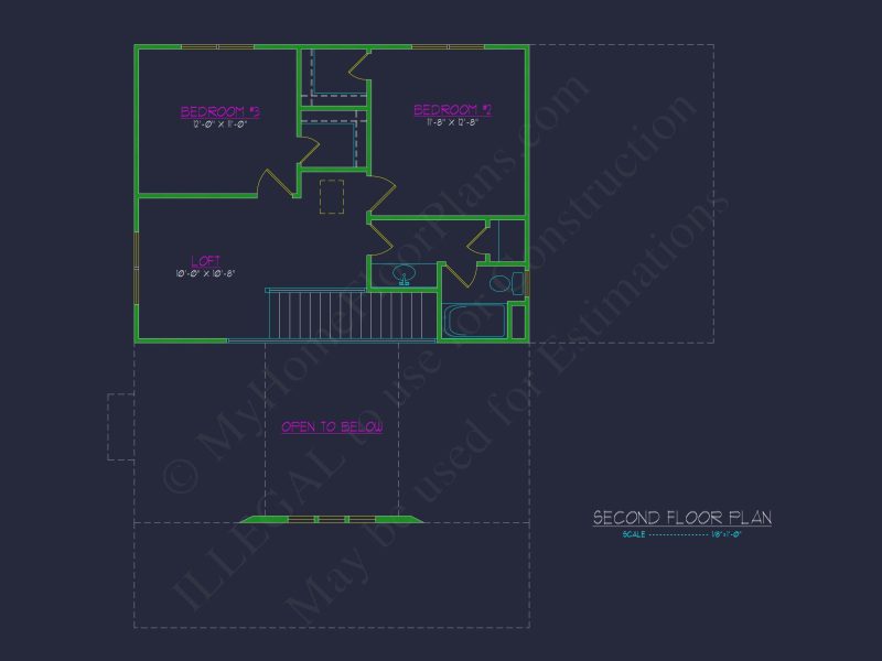 Stunning house Plan with Detailed Floor Plan and CAD Designs