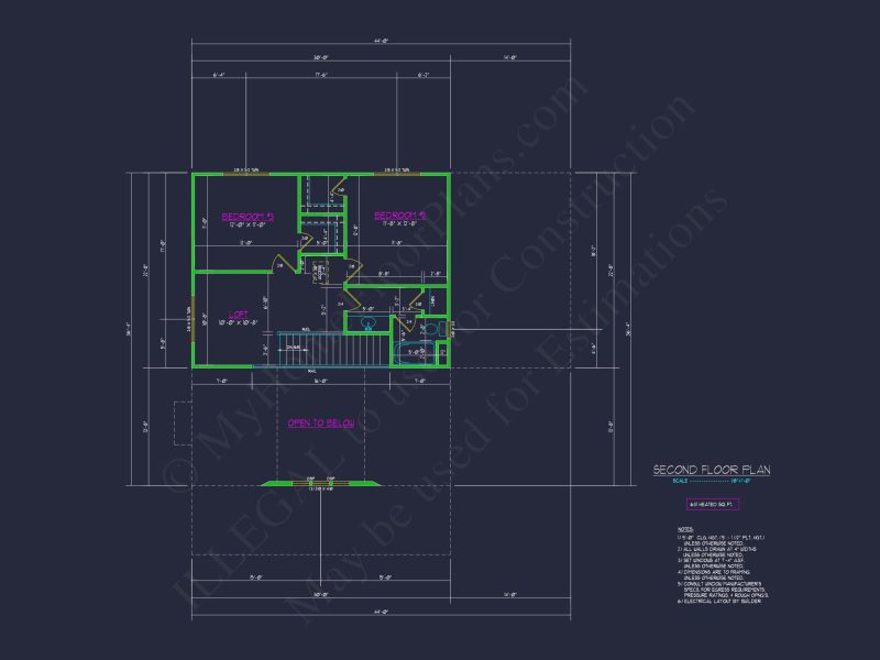 Stunning house Plan with Detailed Floor Plan and CAD Designs