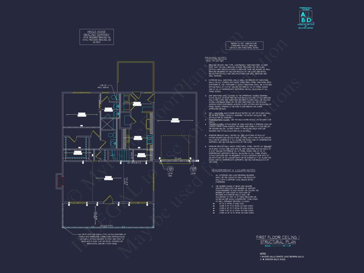 Stunning house Plan with Detailed Floor Plan and CAD Designs
