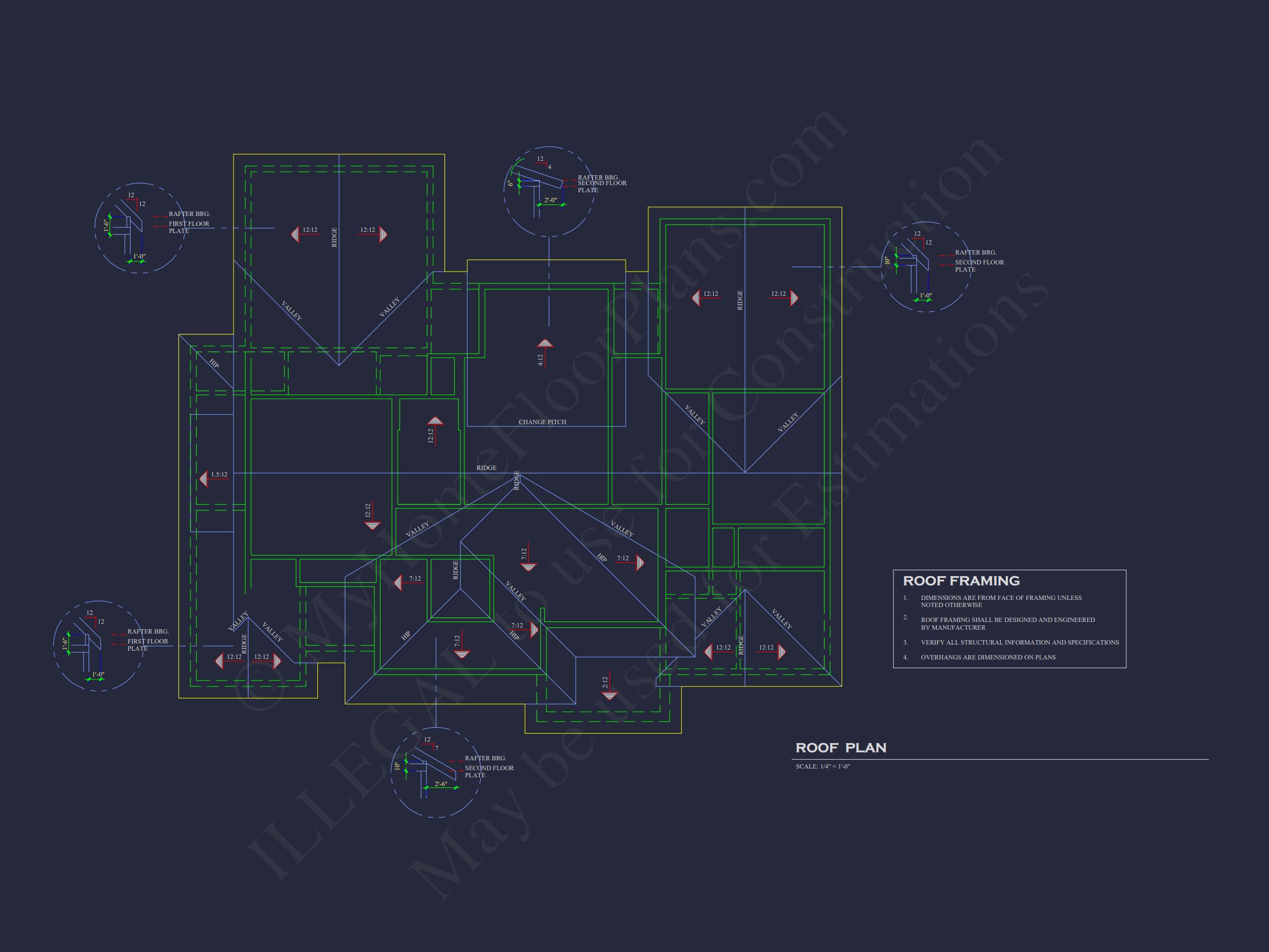 Stunning house Plan with Modern Floor Plans and CAD Designs