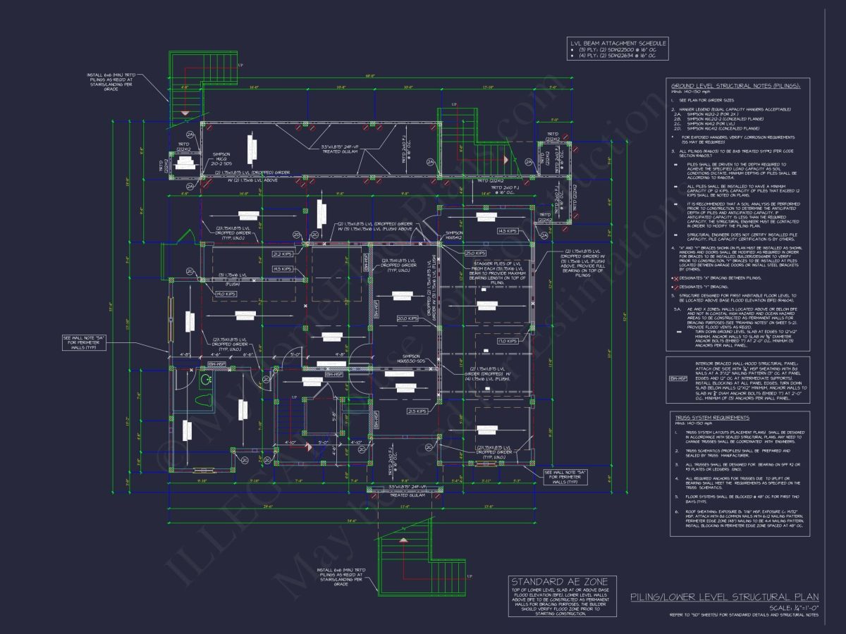 Stunning house Plan with Modern Floor Plans and CAD Designs