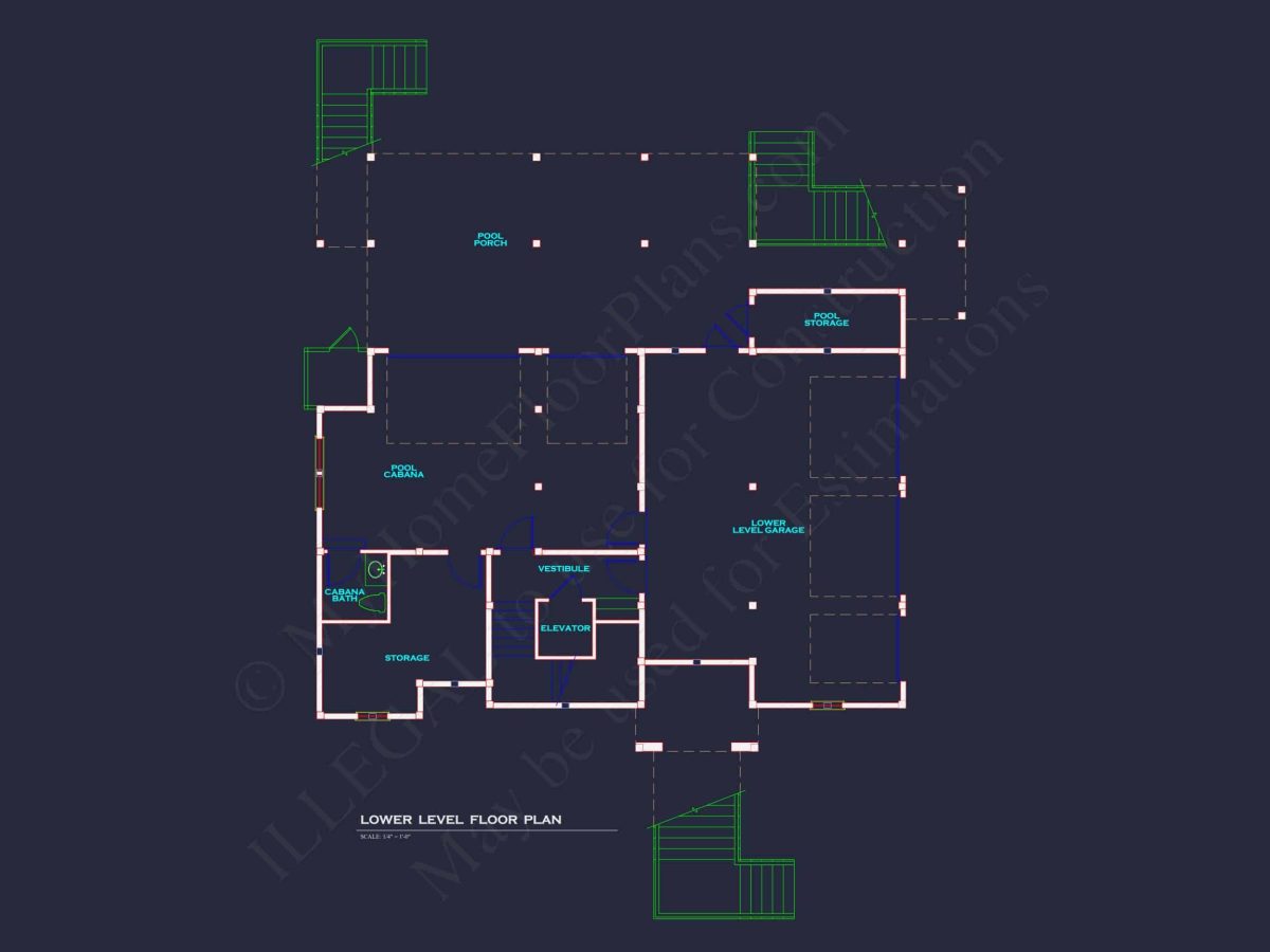 Stunning house Plan with Modern Floor Plans and CAD Designs