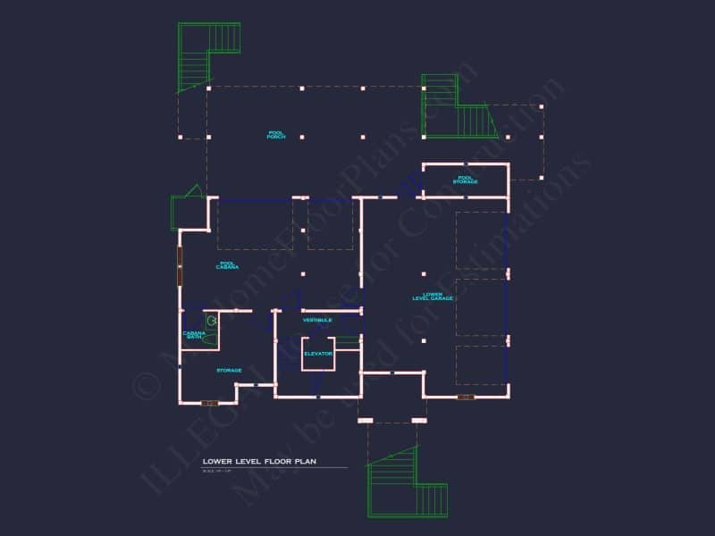 Stunning house Plan with Modern Floor Plans and CAD Designs