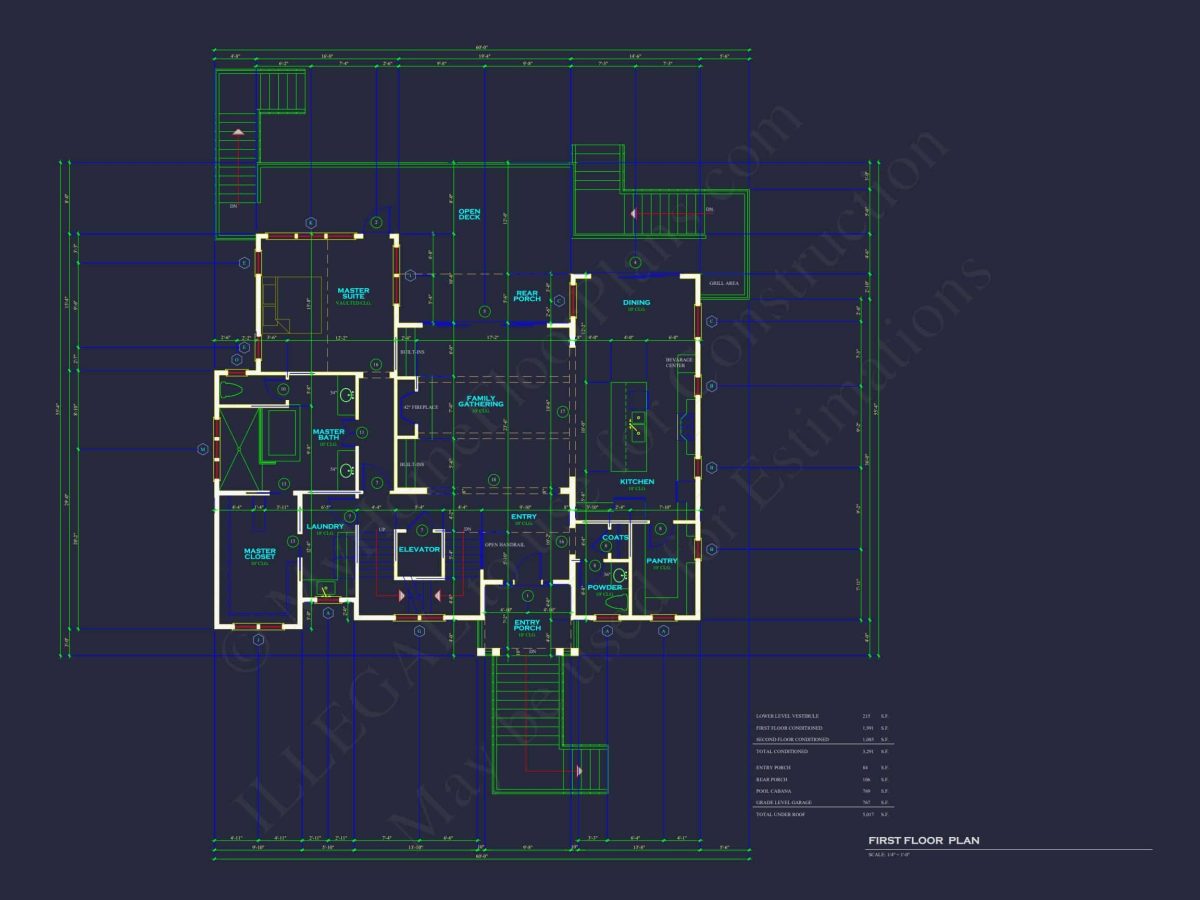 Stunning house Plan with Modern Floor Plans and CAD Designs