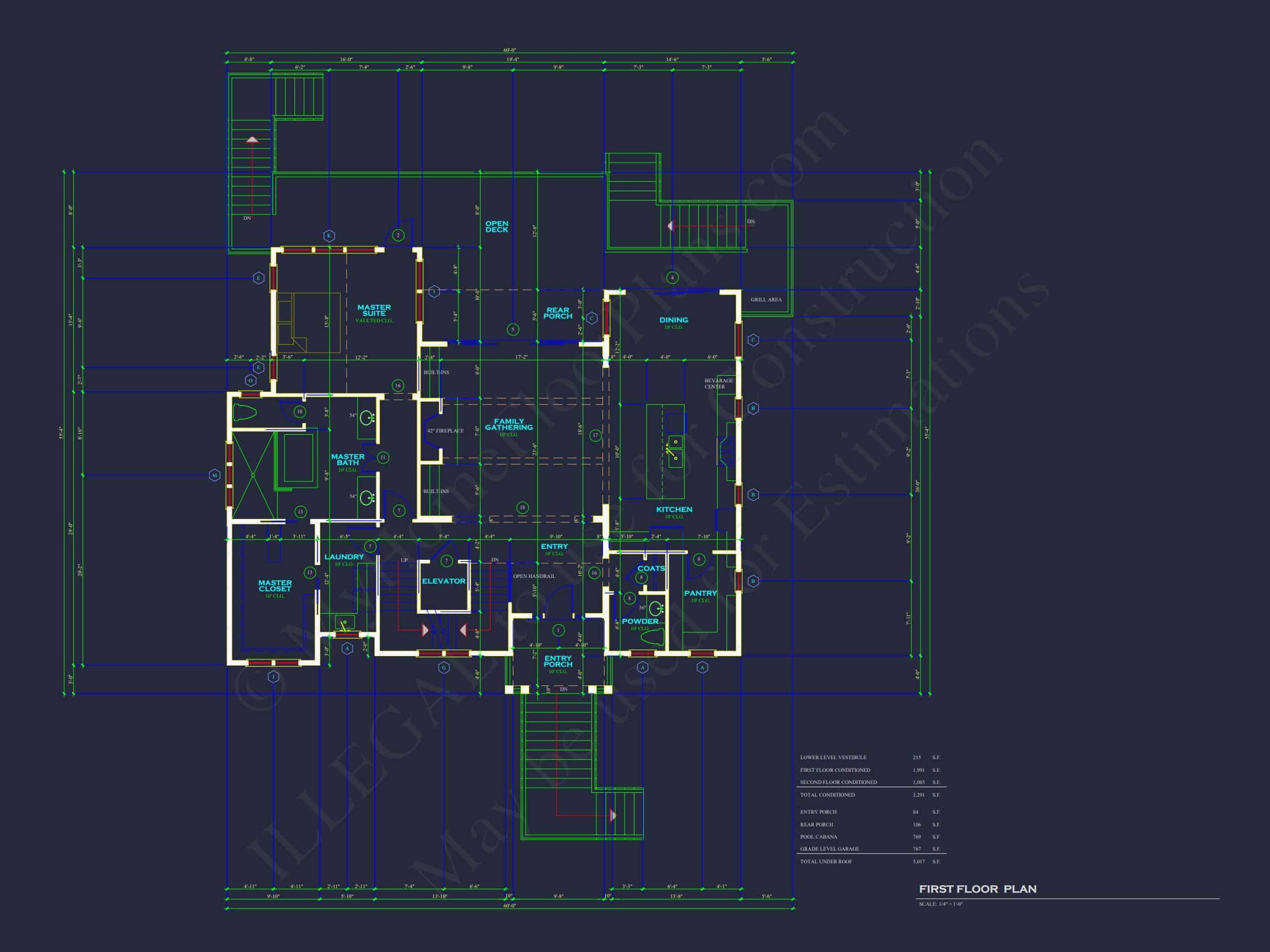 Stunning house Plan with Modern Floor Plans and CAD Designs