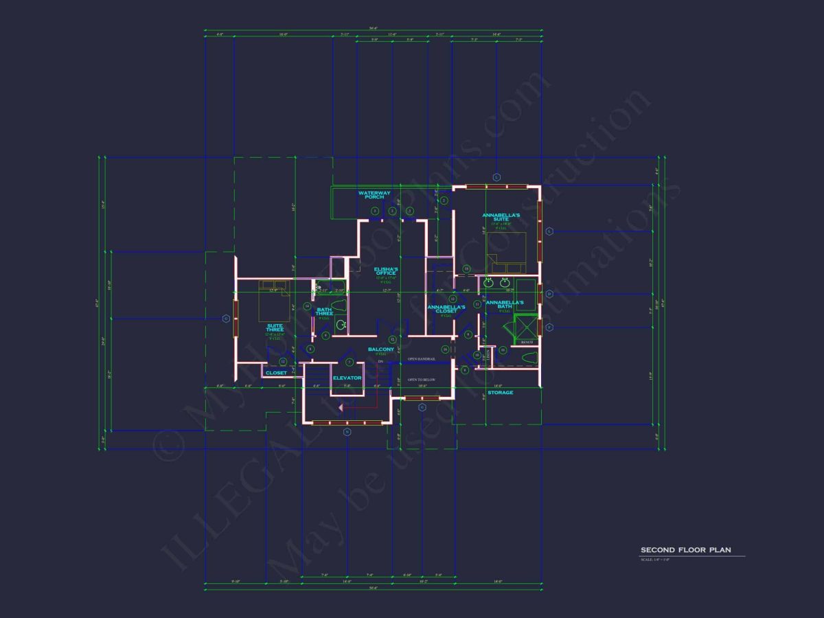 Stunning house Plan with Modern Floor Plans and CAD Designs