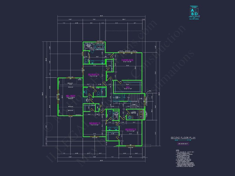 Stunning Modern Craftsman house Plan with CAD Designs