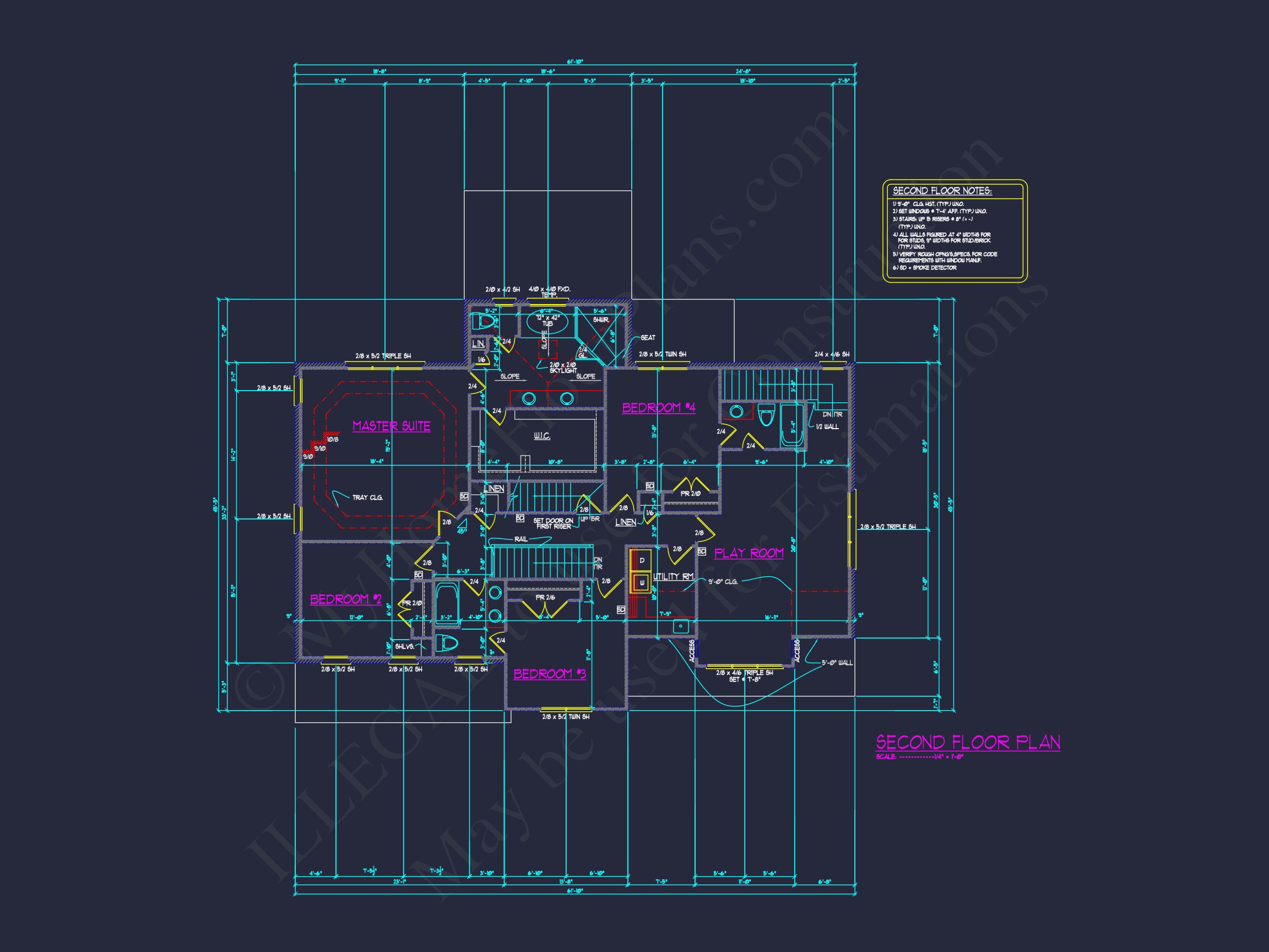 Stunning Traditional house Plan with 3.5 Floors and CAD Designs