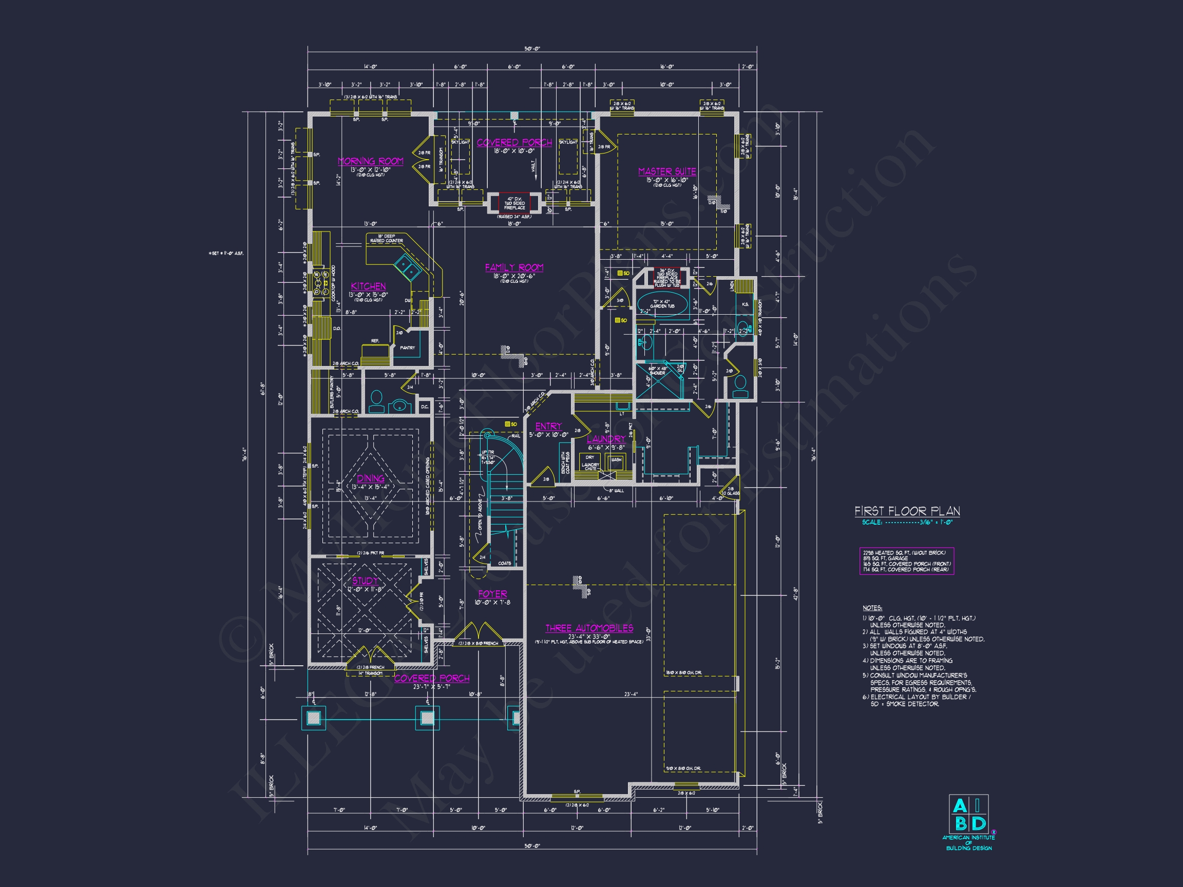 Stunning Transitional Home Plan with 2 Stories & 4,662 SF