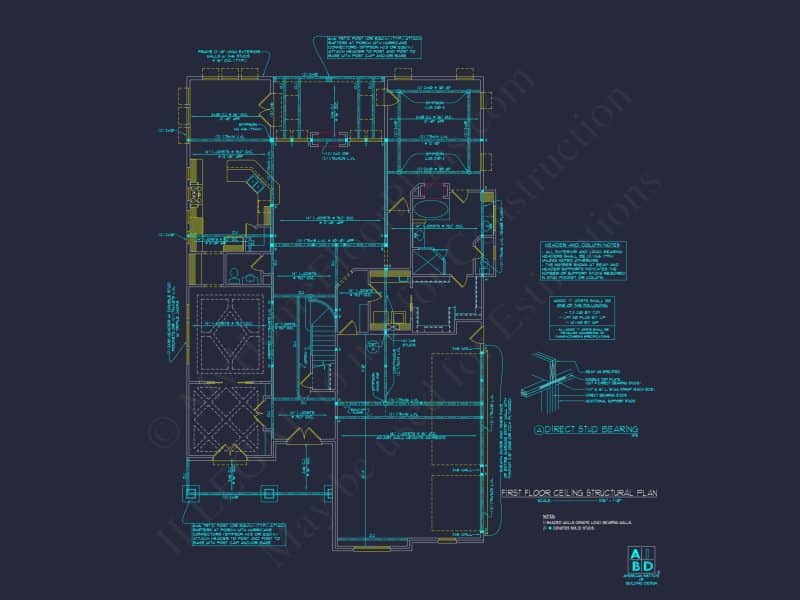 Stunning Transitional house Plan with 2 Stories & 4, 662 SF