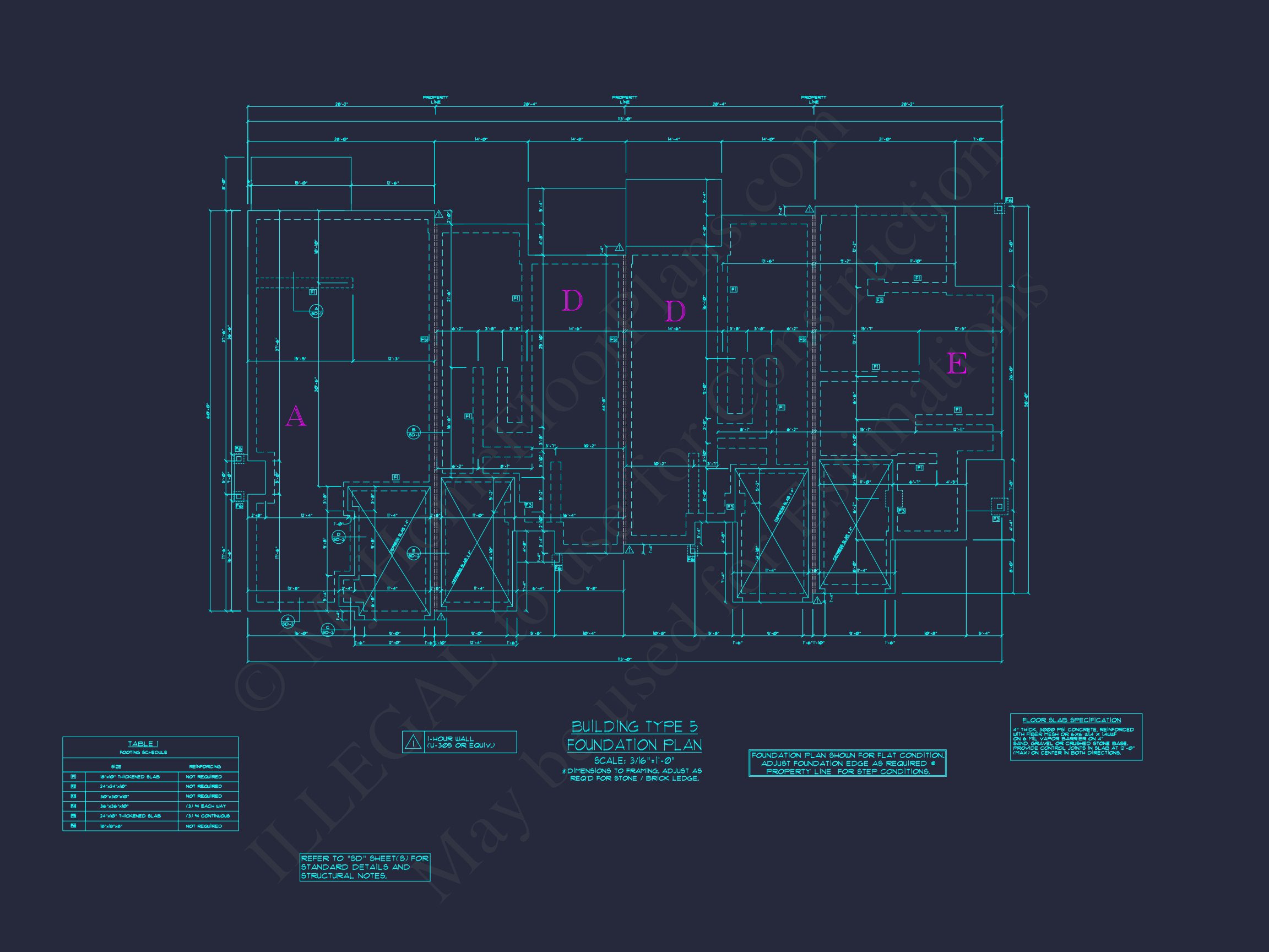 Stylish 2-Bedroom Townhome Blueprint - 2-Story CAD Design