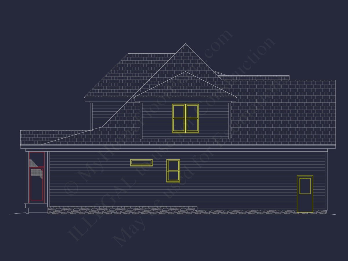 Stylish 2-Story Craftsman house Plan with Open Floor Design