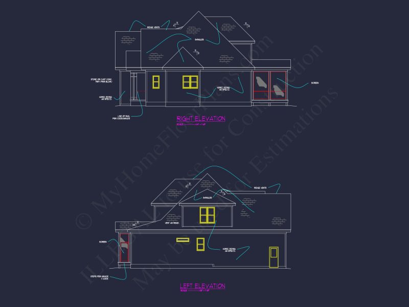 Stylish 2-Story Craftsman house Plan with Open Floor Design