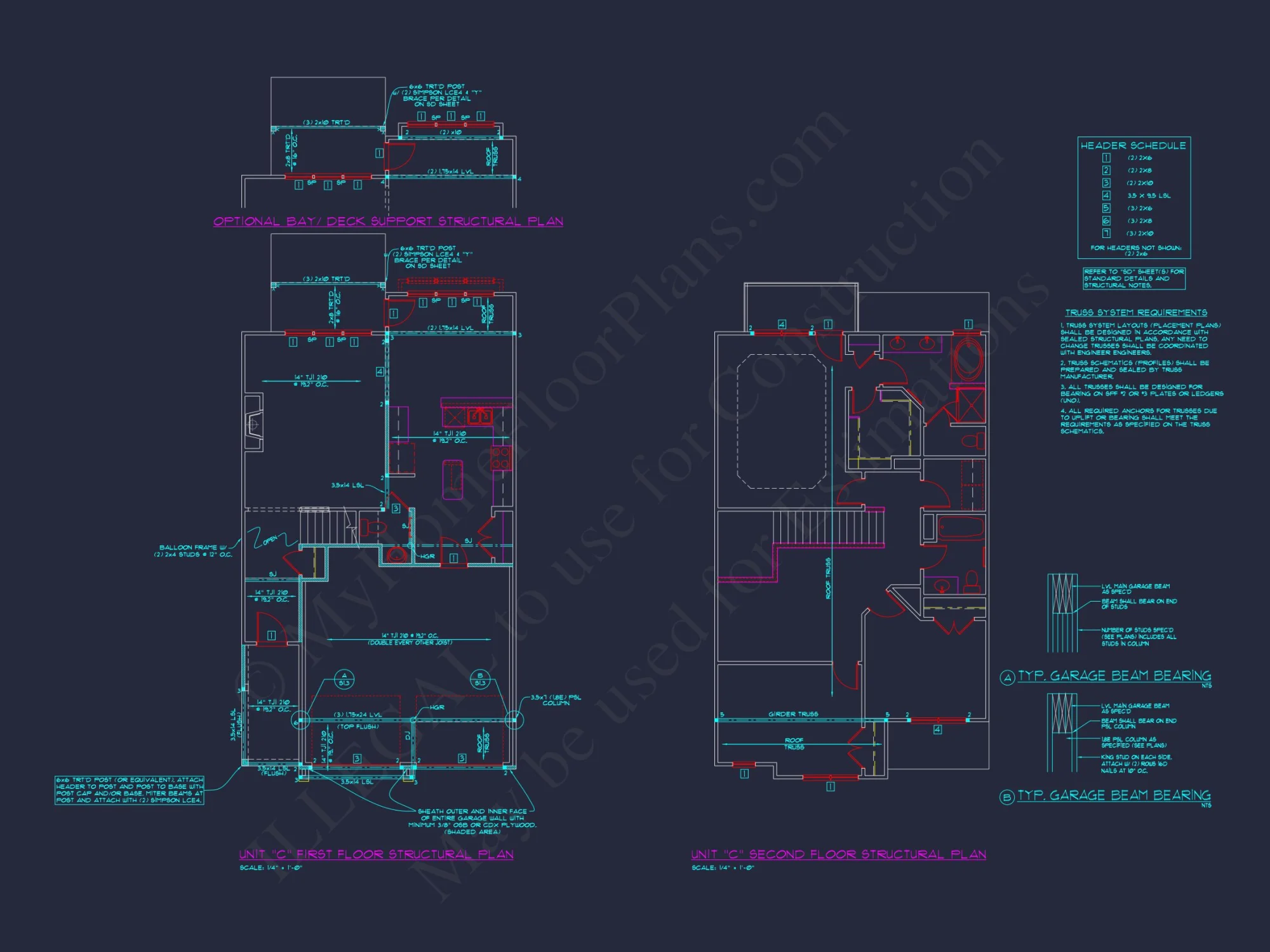 Stylish 3-Bedroom Townhome Plan with CAD and Blueprints
