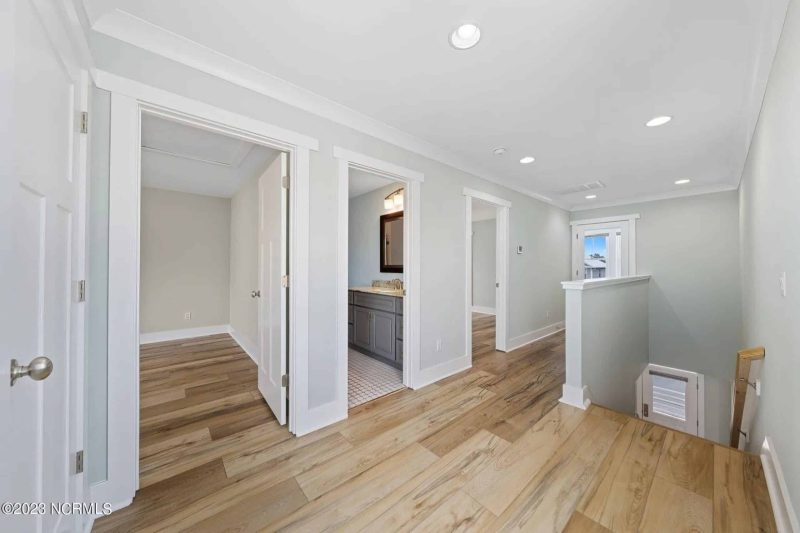 Stylish 3-Story Coastal house Plan with CAD Blueprint Designs