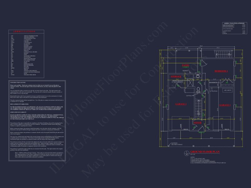 Stylish 3-Story Coastal house Plan with CAD Blueprint Designs