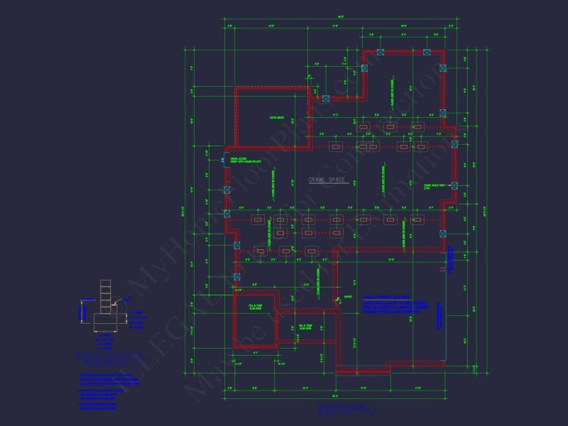 Stylish Craftsman house Plan with Detailed Architectural Blueprint