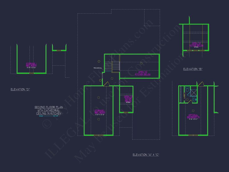 Stylish Craftsman house Plan with Two-Story Floor Designs