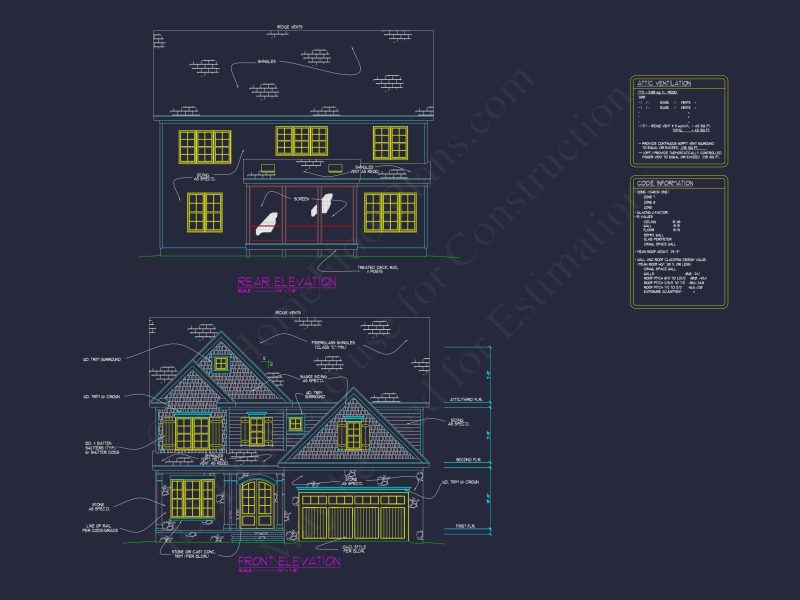 Stylish house Plan - Architecture for Comfortable Living