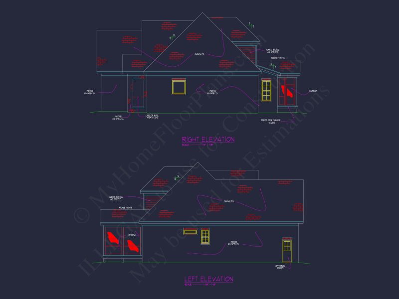 Stylish house Plan Featuring Open Floor Plan with Study