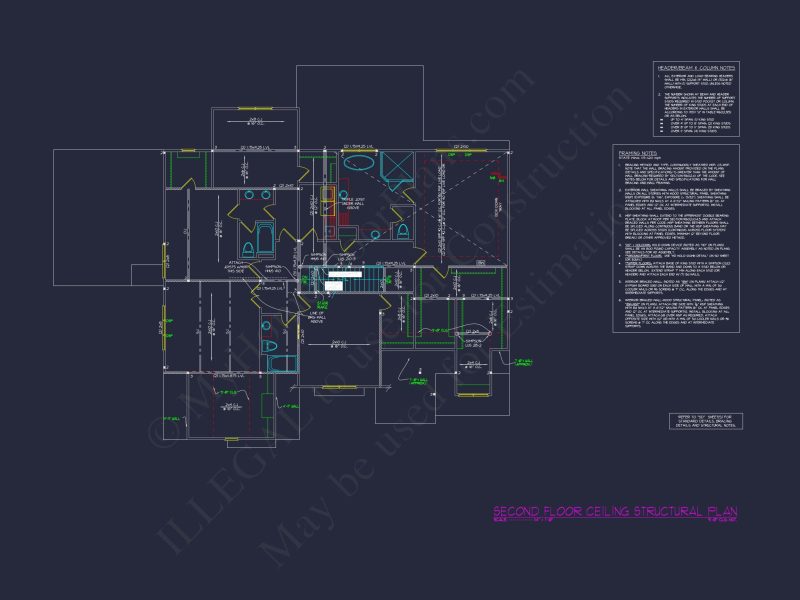 Stylish house Plan with CAD Designs