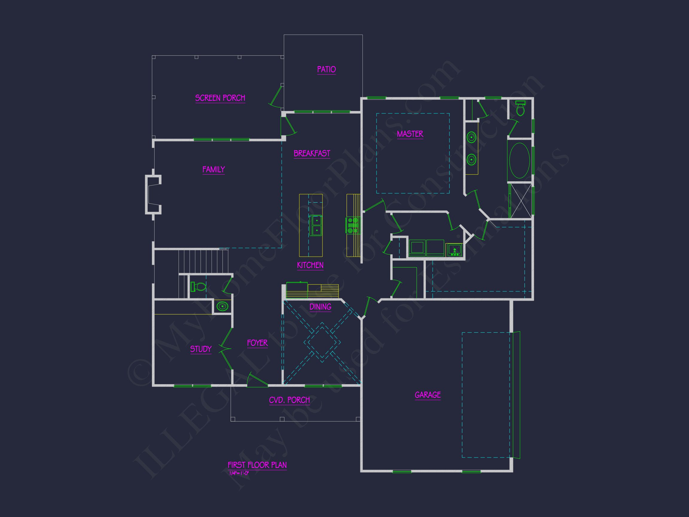 Stylish house Plan – Blueprint,Floor Plans,CAD Designs