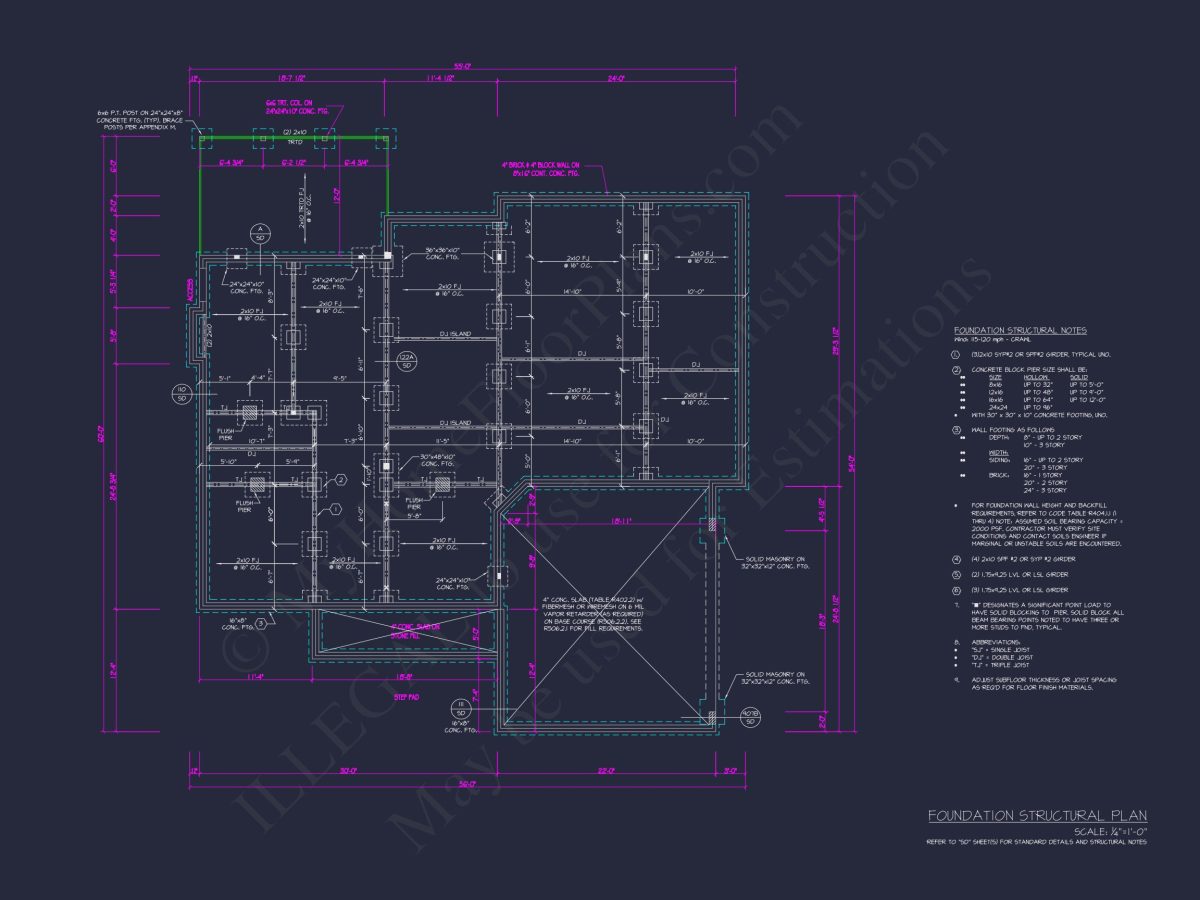 Stylish house Plan – Blueprint, Floor Plans, CAD Designs