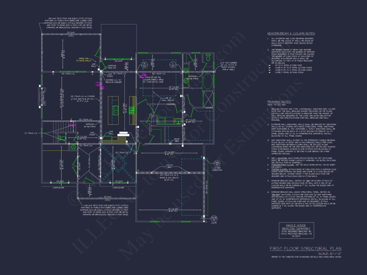 Stylish house Plan – Blueprint, Floor Plans, CAD Designs