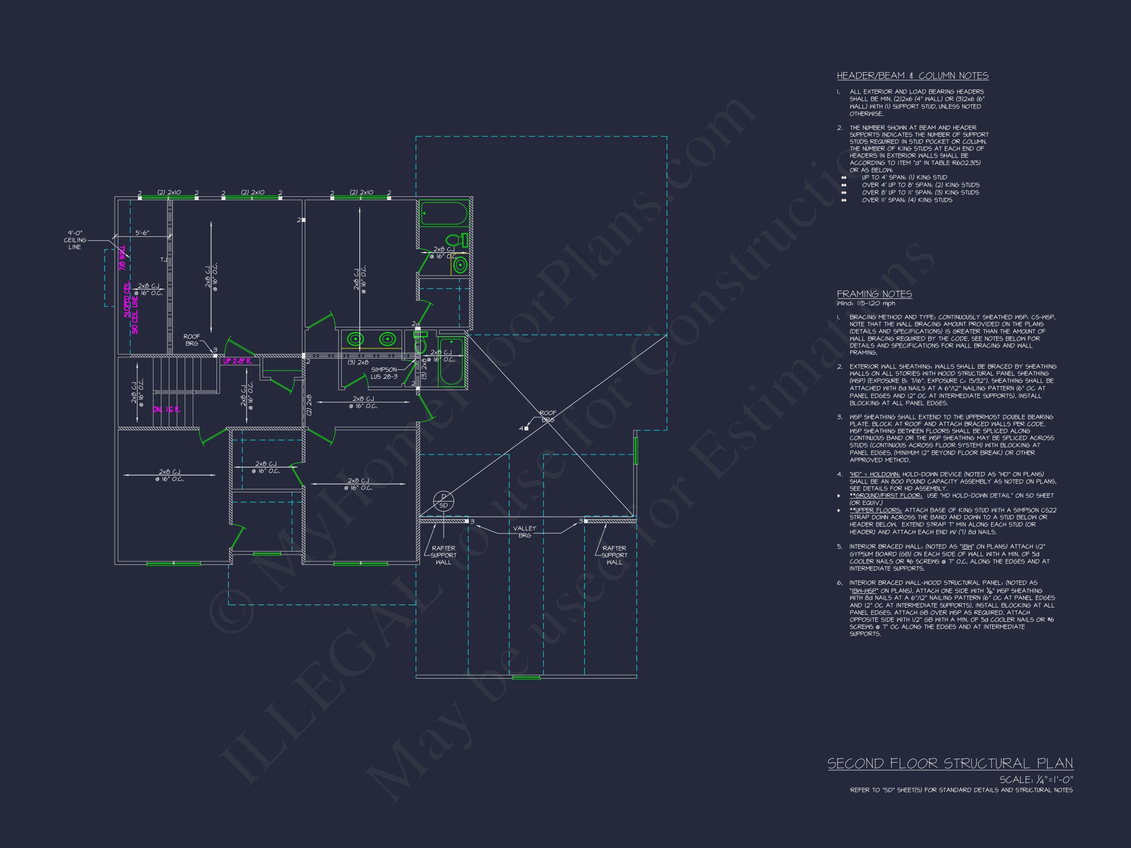 Stylish house Plan – Blueprint,Floor Plans,CAD Designs