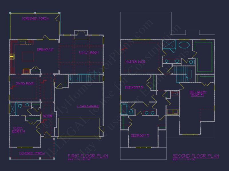 Timeless house Floor Plan - Blueprint for Architecture Lovers