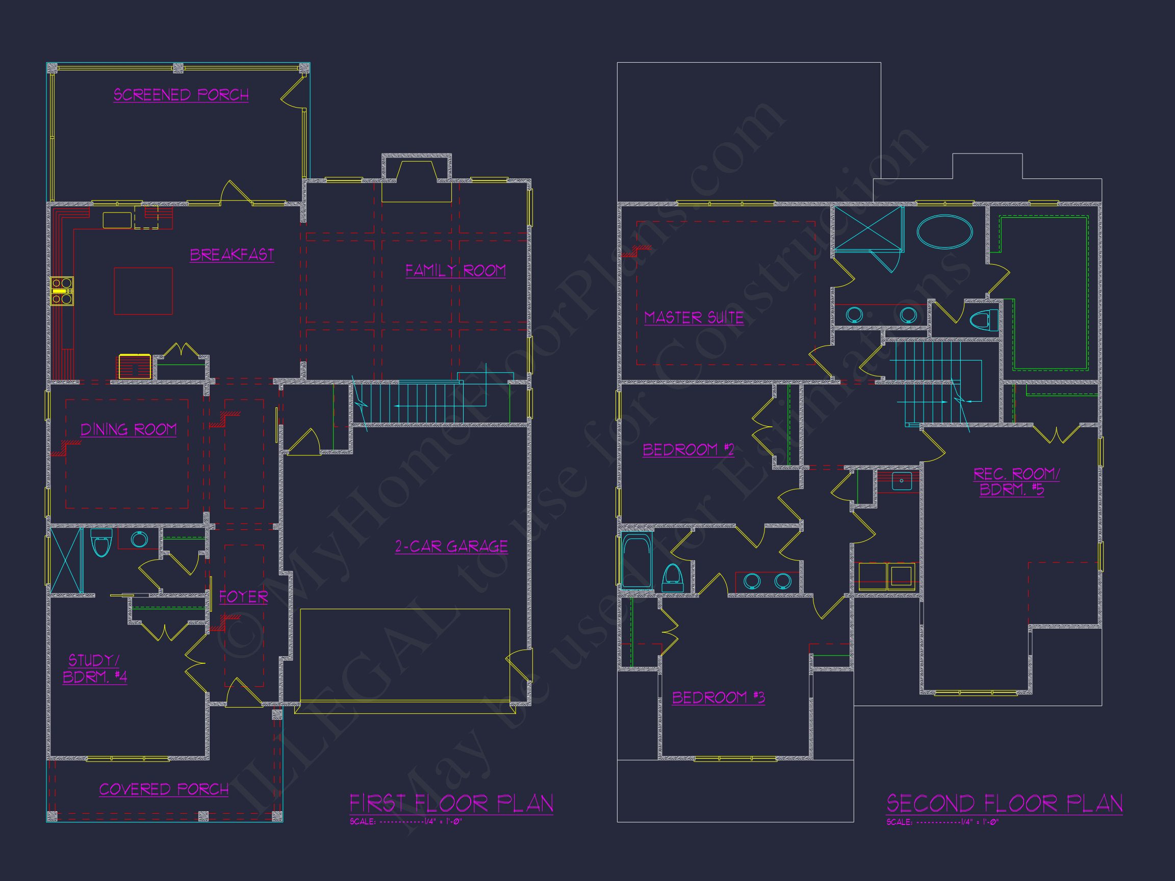 Timeless house Floor Plan - Blueprint for Architecture Lovers