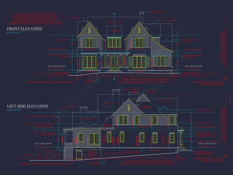 Timeless house Plan: Blueprint, CAD Floor Designs
