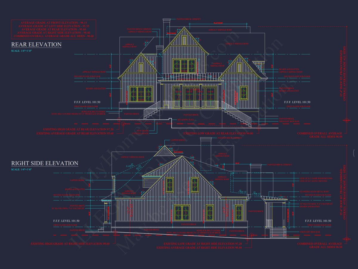 Timeless house Plan: Blueprint, CAD Floor Designs