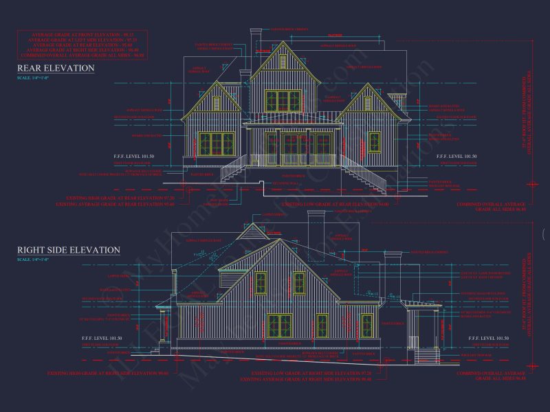 Timeless house Plan: Blueprint, CAD Floor Designs