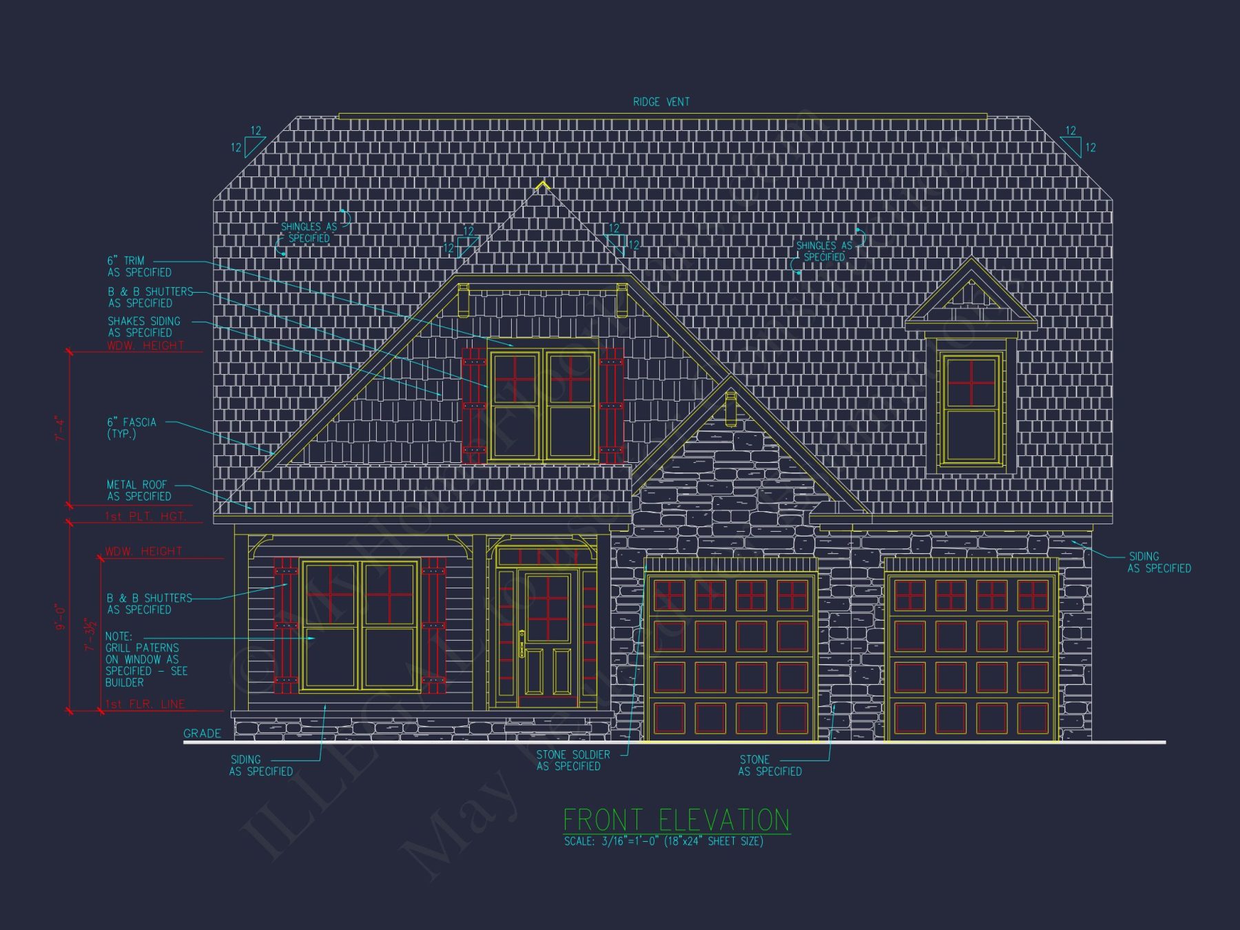 Timeless house Plan with Practical Floor Designs in CAD