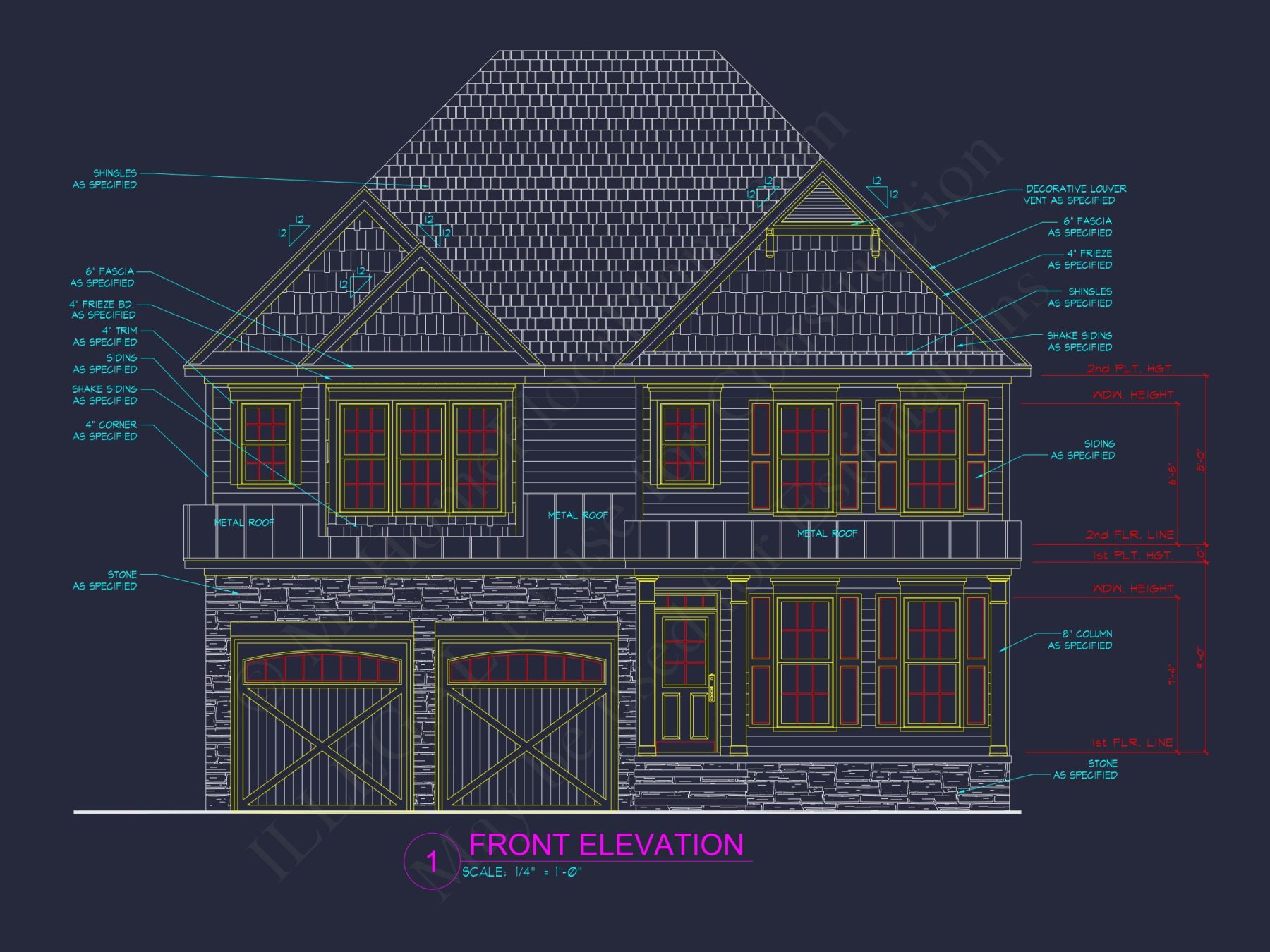 Timeless Traditional house Plan with Stunning CAD Designs