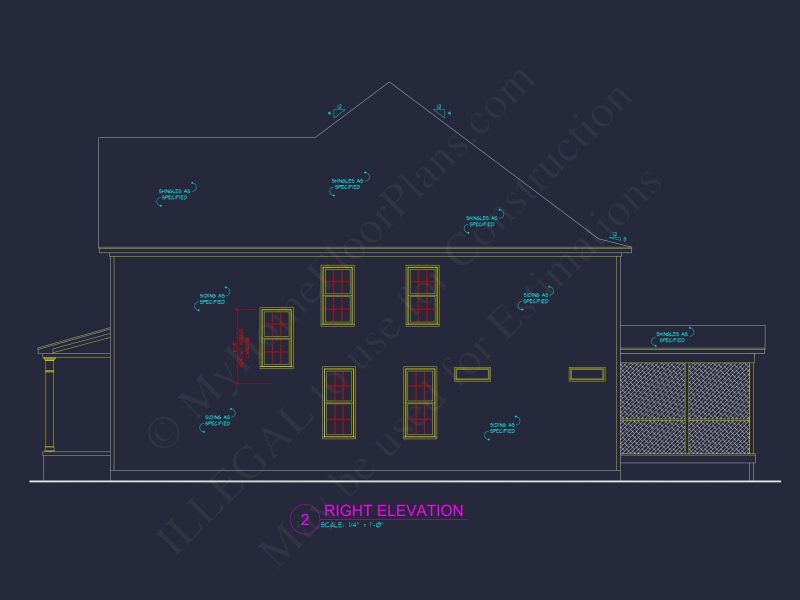 Timeless Traditional house Plan with Stunning CAD Designs