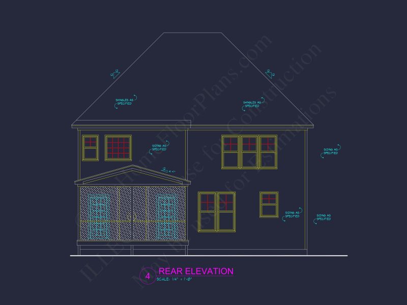 Timeless Traditional house Plan with Stunning CAD Designs