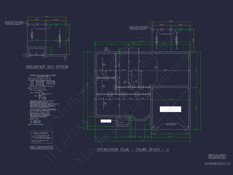 Traditional 2-Story house Floor Plan: 3-5 BR