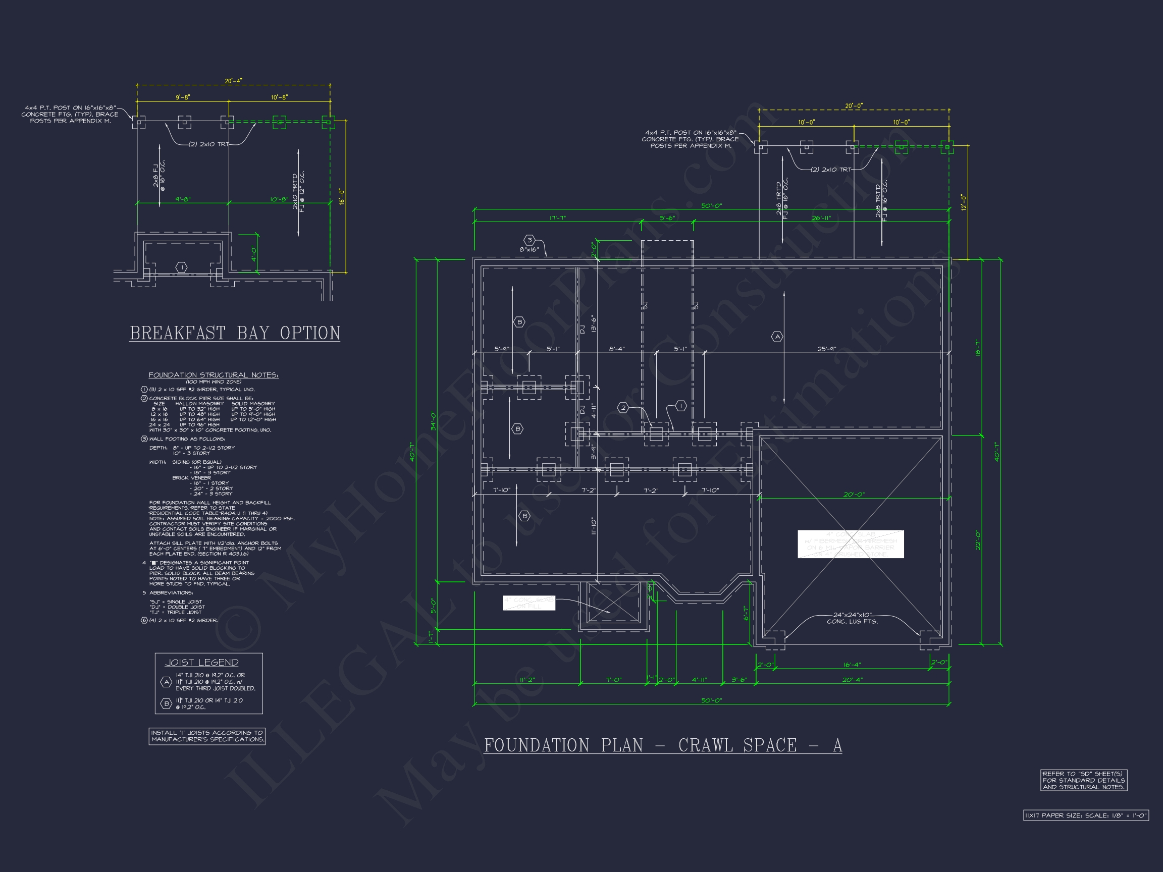 Traditional 2-Story Home Floor Plan: 3-5 BR